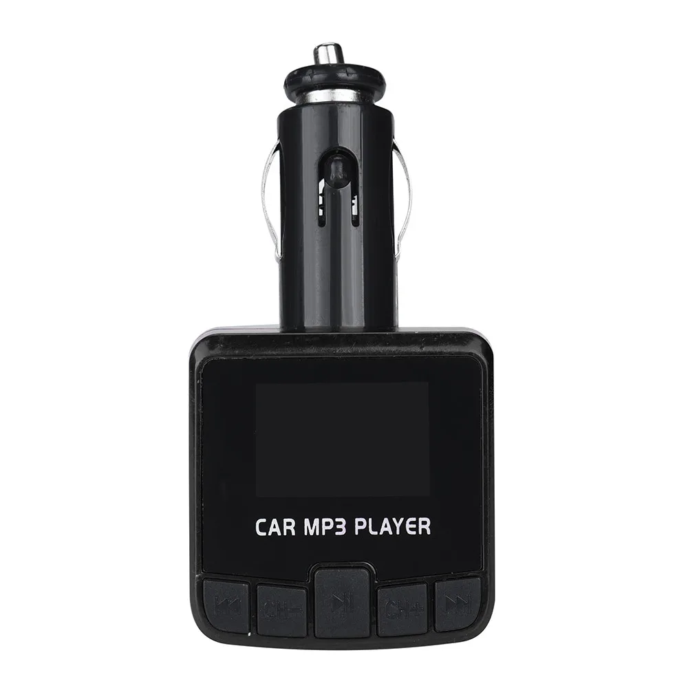 Автомобильный комплект MP3-плеер fm-передатчик беспроводной радио адаптер USB зарядное устройство Hands-free Телефонные звонки через встроенный микрофон
