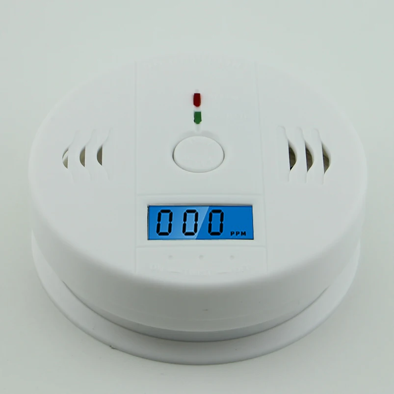 Высокочувствительный ЖК-дисплей цифровой Подсветка Угарный газ сигнализации детектор тестер угарного газа Сенсор дома охранной сигнализации 85dB