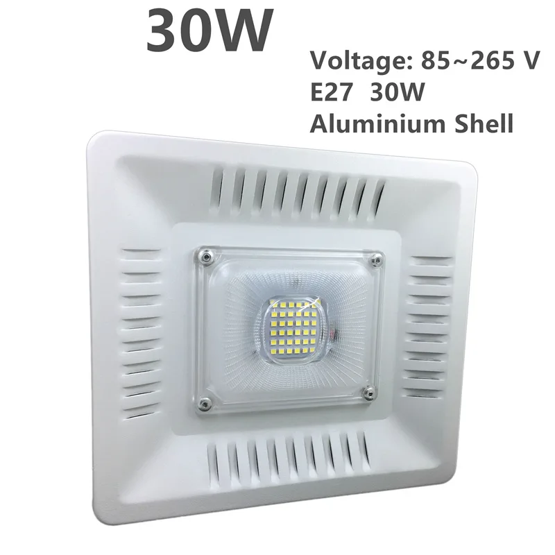 

Gylbab AC 110v 220v e27 20w 30w led bulb energy saving floodlight aluminum shell lamp panel ufo aluminium kitchen toilet wc door