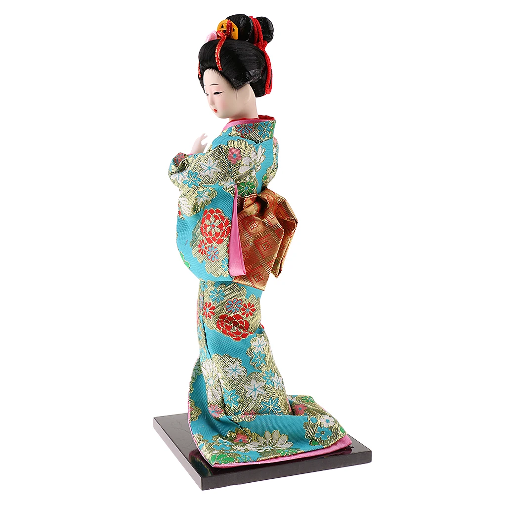 New Arrivals Japanese Geisha Kimono Doll Ornaments Crafts Home Decoration Collectibles Birthday Xmas Gift for Kids Children