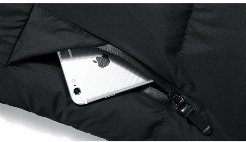 4XL Mens Cotton Padded Youth Winter Warm Mens Jackets Wind Resistant Autumn Thick Hooded Jacket Coats Men 2018 New Dropshipping 08