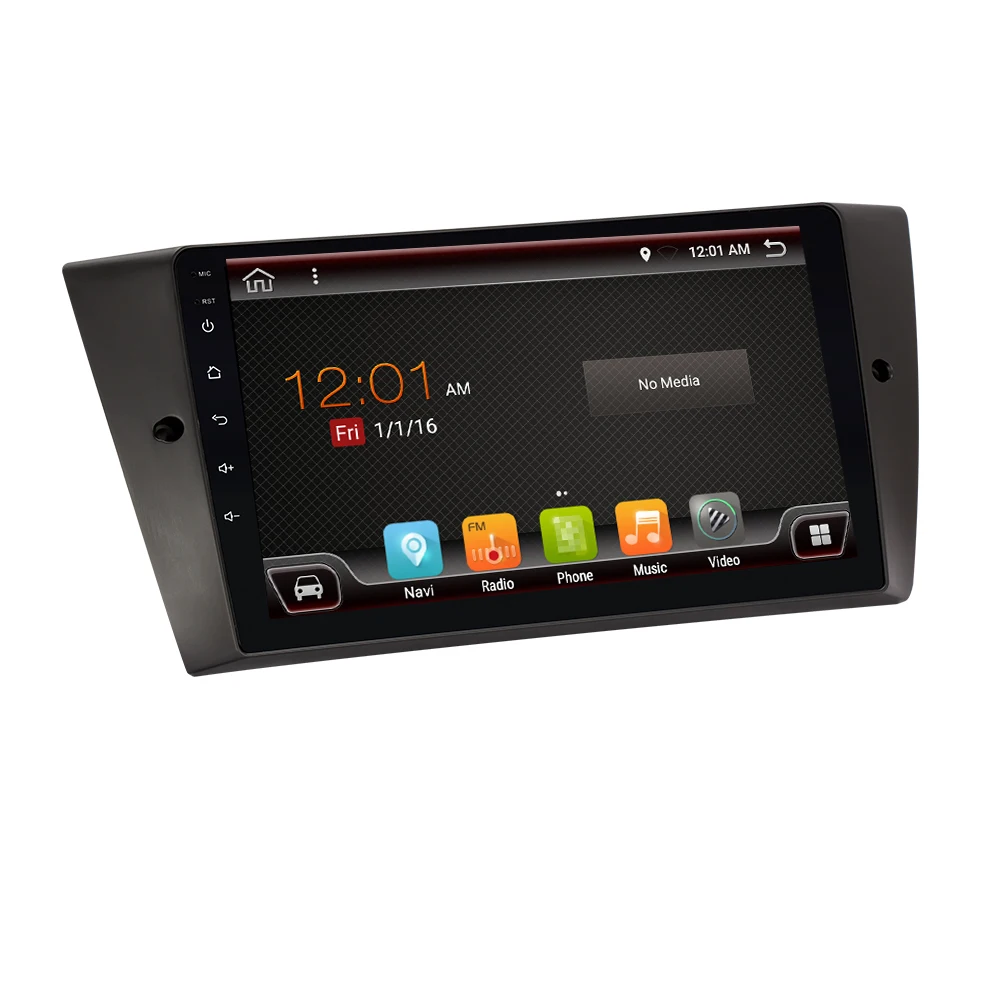 Clearance Eunavi Android 9.0 4G Car DVD PLAYER For BMW E90 GPS stereo audio navigation multimedia screen head unit PX6 with HDMI 3