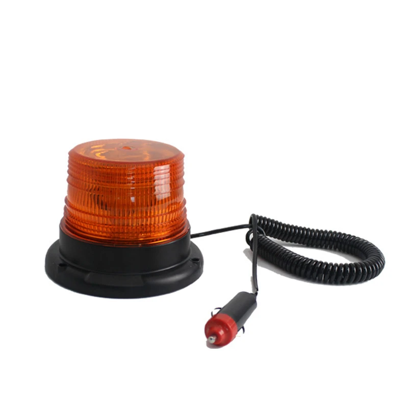

Emergency Strobe Round Ceiling LED Beacon Light Powerful Magnet Dust Cover Warning Flashing Emergency Vehicle Strong Magnetic