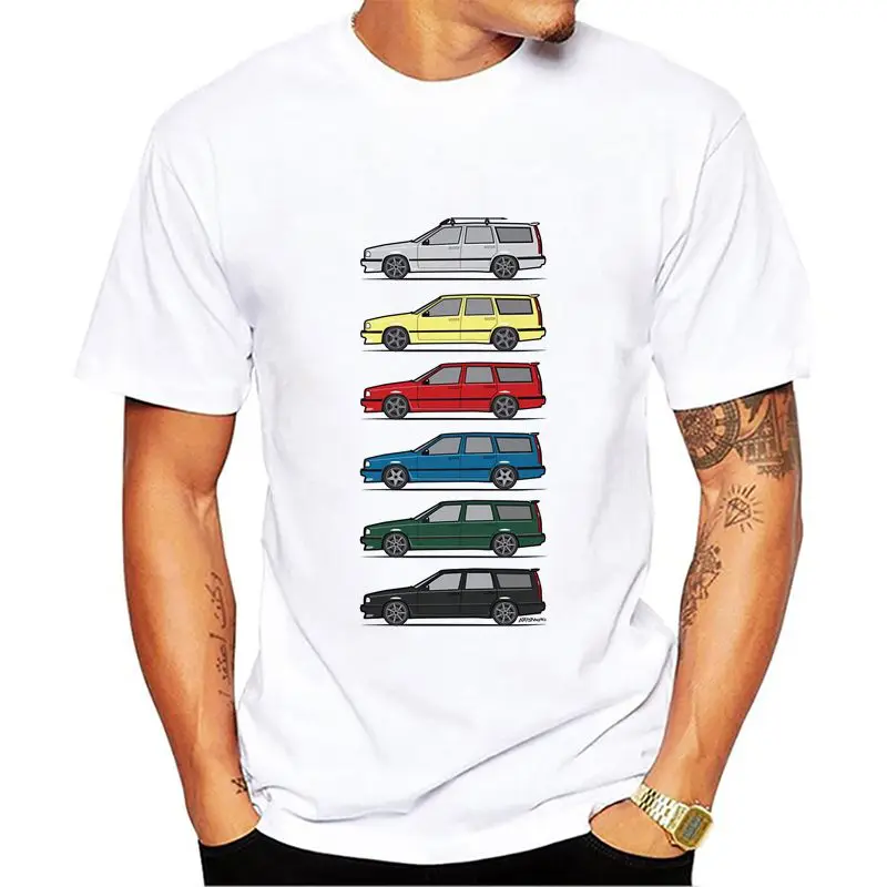 Turbo Wagons Men's T Shirt Volvo 850 V70 T5 T Shirt Men
