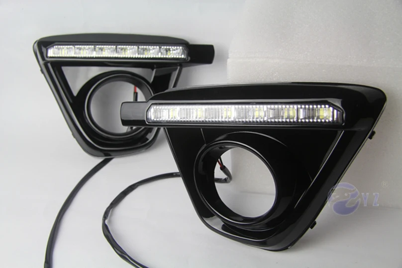 Автомобильный мигающий DRL для Mazda CX 5 CX5 2012 2013 2014 2015 2016 дневные ходовые огни