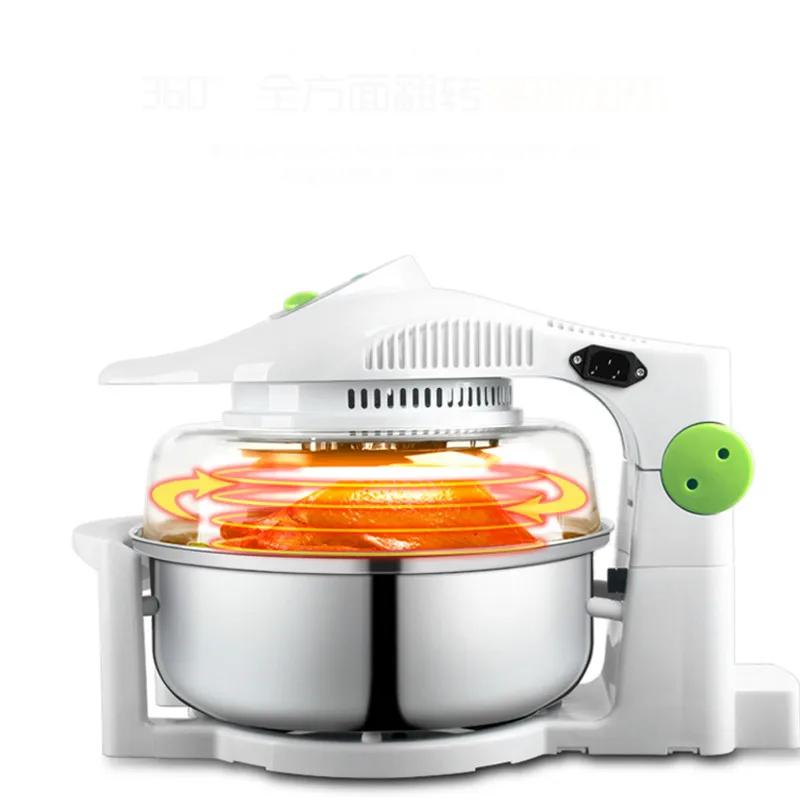 

Electric Deep Fryers Non-oil deep frying pan large capacity home electric fryer.