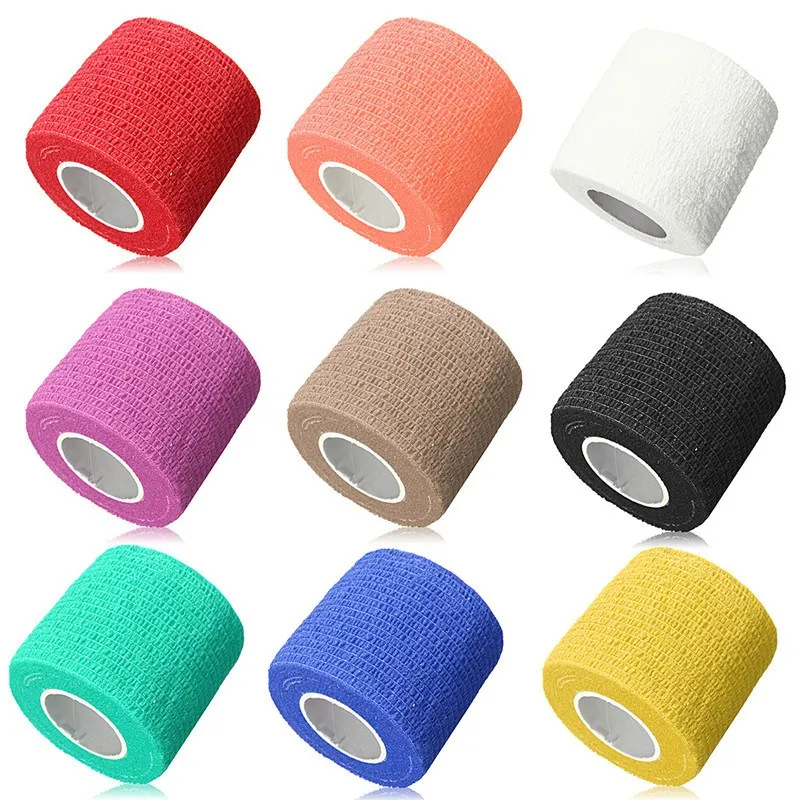 

Excellent 450x5cm Self Adhesive Elastic Bandage Cloth First Aid Medical Health Care Gauze Tape Cloth Waterproof And Breathable