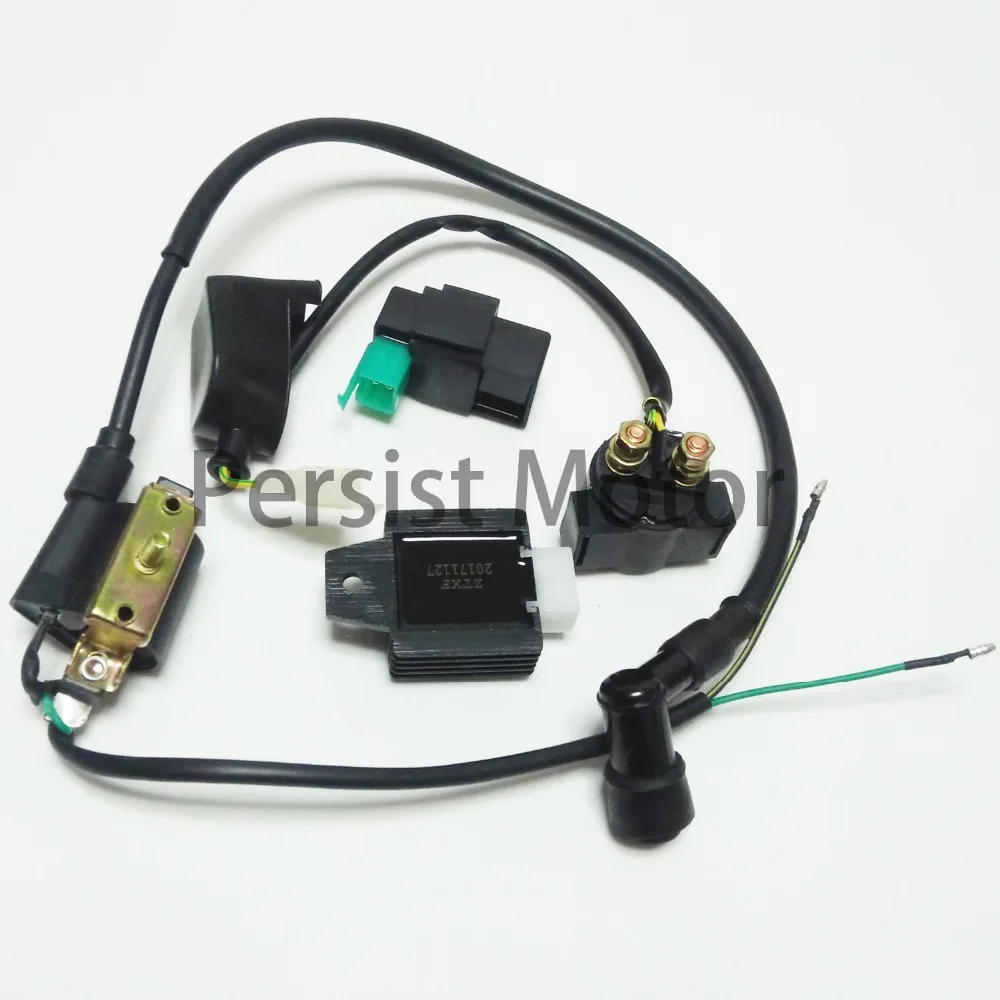 Ignition Coil 5 Pin Cdi 12v Regulator Rectifier Relay For 50 70 90 110