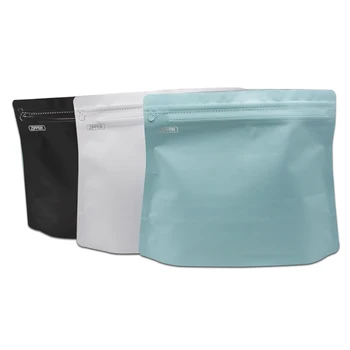 

20pcs/Lot 22.5*17.5*8cm Stand Up Aluminum Foil Zipper Open Top Heat Seal Package Pouch For Coffee Beans Pack Mylar Storage Bags