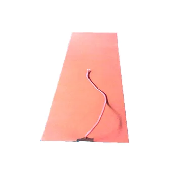 

400*2000*1.5mm 220v 1800w silicone band heater for ski press 1000mm lead wire come out from middle of 400mm side