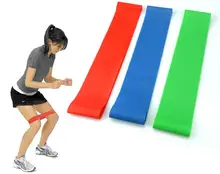 Natural Latex Pilates Circle Body Building Yoga Circle High Elastic Resistance Band Training Equipment Free Shipping