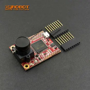 

DFRobot OpenMV Cam M7 Machine Vision Camera support high level Python scripts for Color Marker Eye Tracking Face Detection etc.