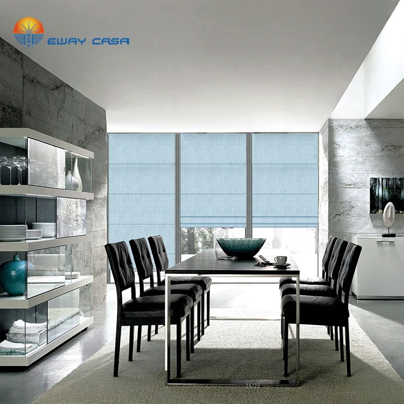 Фото EWAY CASA 100% плотные римские шторы для кухни, римские шторы, римские шторы для окна, спальни № RC_RM_02 №4
