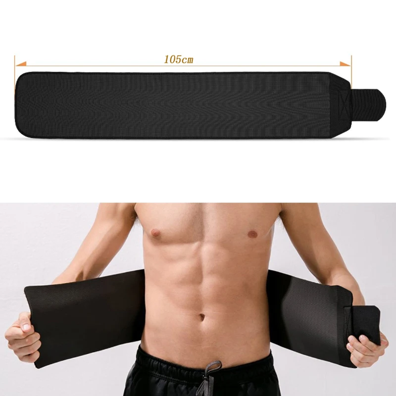 Fitness Belt Neoprene Gym Lumbar Waist Trimmer Belt For Men And Women