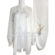Customize Tai chi clothing Martial arts suit taiji performance kungfu uniform embroidery for women men children boy girl kids