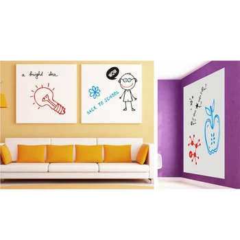 

1.52x5m/60"x16ft Clear Whiteboard Film Self Adhesive Writing Film Whiteboard Sticker Film for Office School meeting room