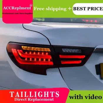 

4PCS Car Styling for Toyota Reiz Taillights 2016-2017 for Reiz LED Tail Lamp+Turn Signal+Brake+Reverse LED light