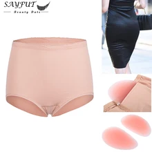 Модный женский прикладочный формирователь женский силиконовый коврик бедра дышащая майка облегающая увеличитель бедер ягодиц сексуальное утягивающее белье