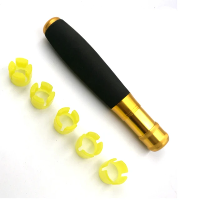 Exchangable Handle Fishing Rod Multi function Metal Replacement Handle