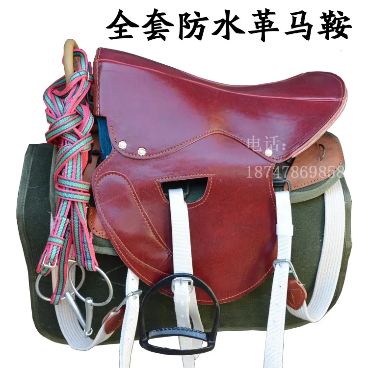 Leather Horse Saddle Belt Armrest Sub Saddle Saddleries Horse Vaulting