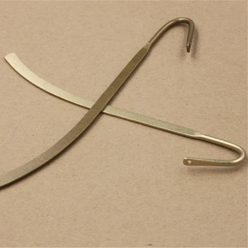 

140mm Vintage Style Metal Copper 4 Colors Plated Bookmarks Base Setting cy2258