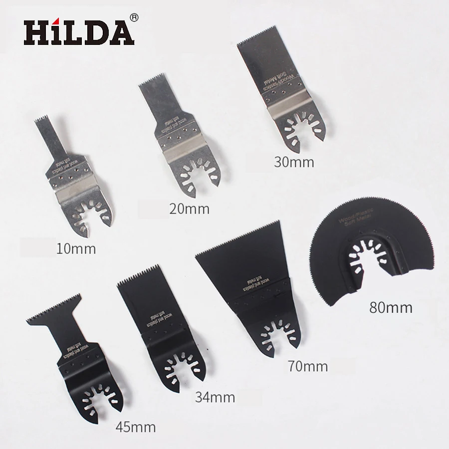  HILDA Oscillating Tool Saw Blades Accessories Fit for for Multimaster Power Tools