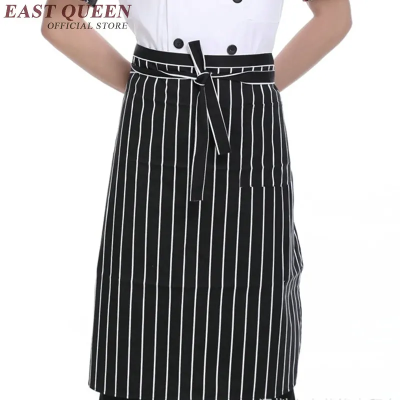 Food service apron for kitchen cooking apron short aprons for woman cooking aprons men NN0004