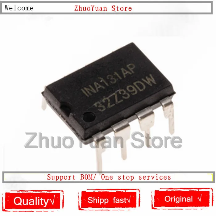 1 шт./лот новый оригинальный INA131AP DIP8 INA131P INA131 IC chip | Электроника