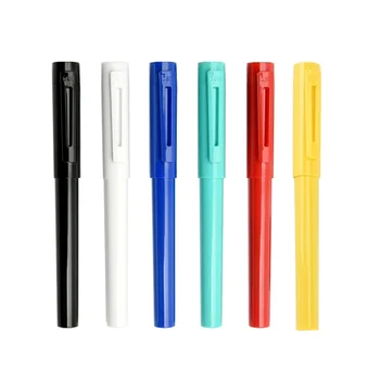 

6pcs/lot Kaco Sky Gel Ink Roller Ball Pens Fine Point 0.5mm Black Ink Signature Pens School Office Supplies Writing Stationery