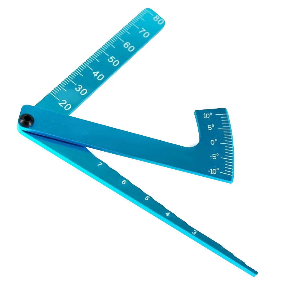 

Yeah Racing 3 in 1 Camber Gauge Metal Set Up Tool chassis Suspension Wheel Camber Ride Height YT-0056 1/8 1/10 RC Road Car