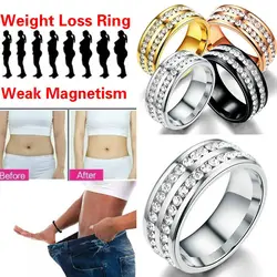 Магнитное медицинское магнитное кольцо для похудения средства для похудения фитнес уменьшить вес кольцо струна стимулирующая