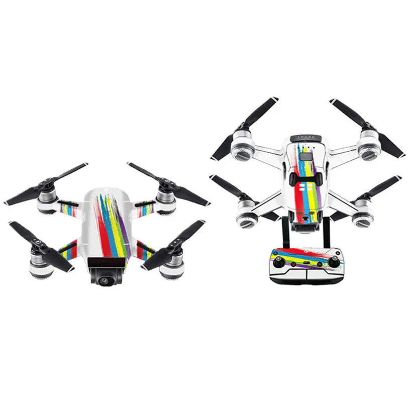 Водостойкая наклейка, защитная пленка для DJI Spark Mini Drone Jul17, профессиональная заводская цена, аксессуары для дрона
