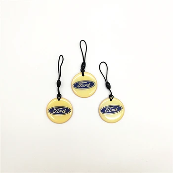 

1Pcs Rewritable 125khz EM4305 Proximity Card RFID Duplicator Badge Copy Keyfob Tag tickets Key Fob Token Ring