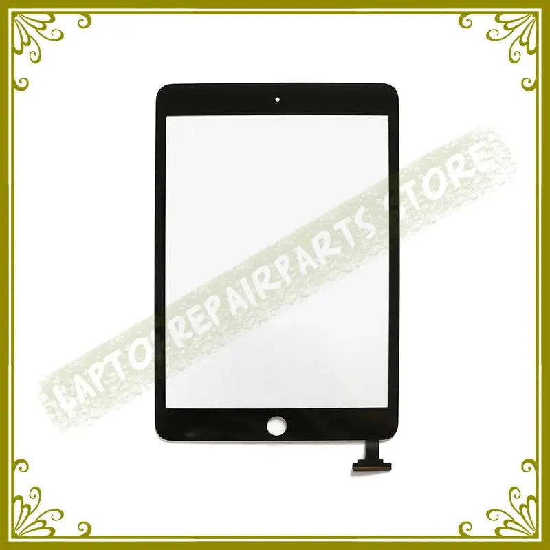 100% Tested Genuine New White Black 7.9 Digitizer Front Glass LCD Panel For Ipad Mini 1 2 Touch Screen Replacement Repair Part 5pcs lot 100% new original oneplus one lcd screen touch panel digitizer for oneplus one 64gb 16gb lcd display 100%tested