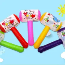 День рождения Горячая милый мультфильм надувные молотки Air с колокольчиком дети взорвать Хлопушка игрушечные лошадки 16 см