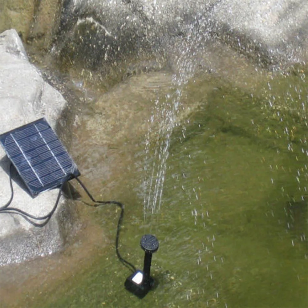 

outdoor Solar Water Panel Power Fountain Pump Kit Pool Garden Pond Watering Submersible Solar pannel with pump Fountain Pool
