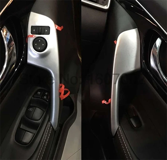 Хромированный чехол для NISSAN QASHQAI J11 2014 2015 2016 внутренняя дверь окно переключатель