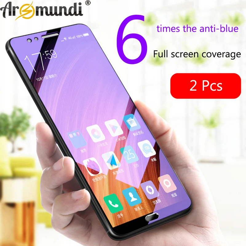 Защитная пленка на весь экран ANXM 9H для xiaomi Mi 6 5 5s Plus закаленное стекло MI защитная