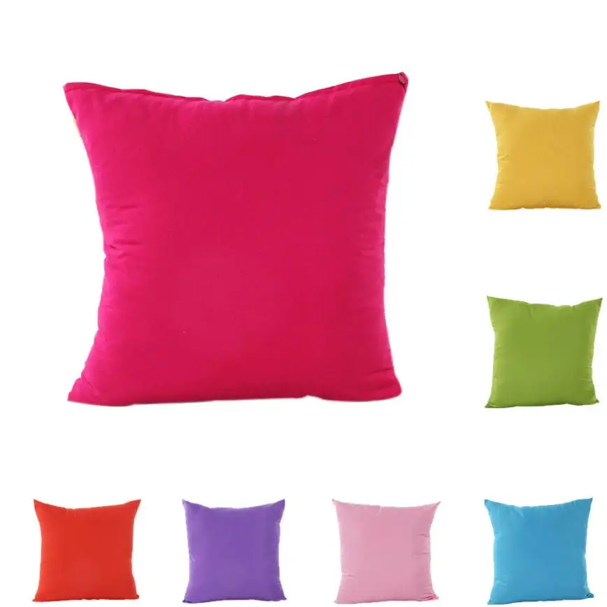 

cushion cover Home Decor Pillow Case Cotton Linen Cushion Cover Stripe pillow case for bedroom