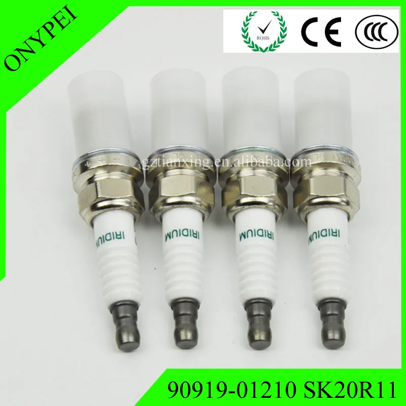 4 шт. sk20r-11 90919-01210 sk20r11 Иридиевые свечи зажигания для Тойота Лексус 9091901210 sk20r 11 90919 01210