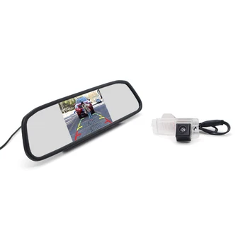 

4.3" Rearview Mirror Monitor + Car Rear View Camera for Ssangyong Rexton Kyron Korando Actyon Reverse Camera
