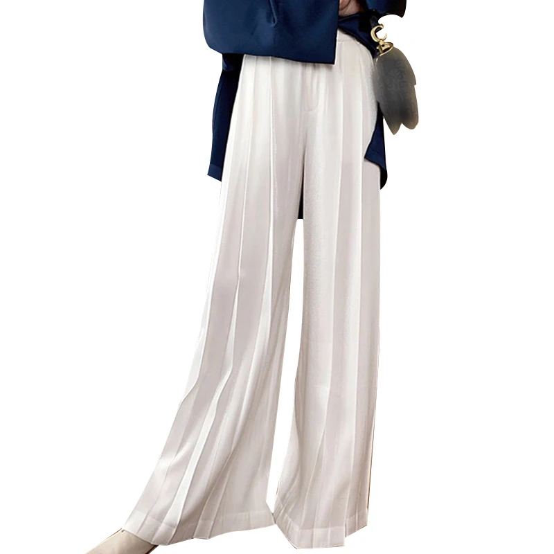 TWOTWINSTYLE повседневные широкие брюки женские брюки с высокой талией брюки с рюкзаком брюки большого размера женская модная одежда Осень новинка