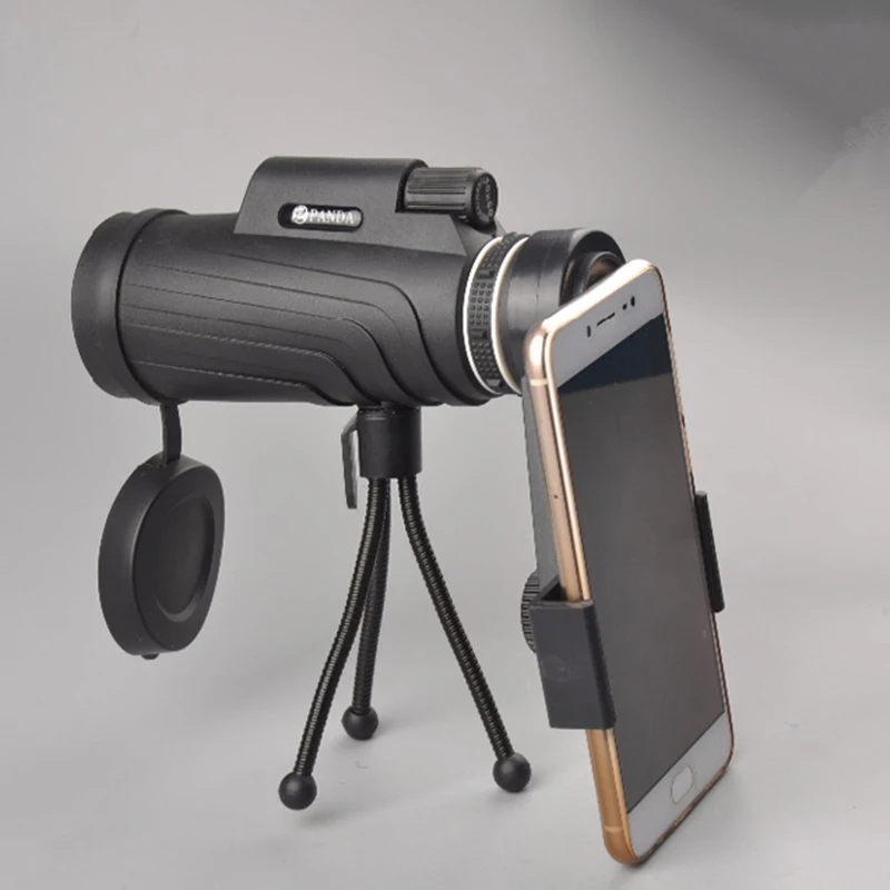 Monocular com Telescópios Militar para a Caça Tripé Profissional Assistindo Esportes 40x60 9 Cheap Telescópio e binóculos