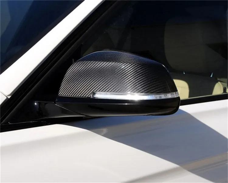 Замена углеродного волокна зеркала Обложка для BMW 1 2 3 4 X серии F20 F21 F22 F30 F31 F35 GT f34 F32 F33 F36 E84
