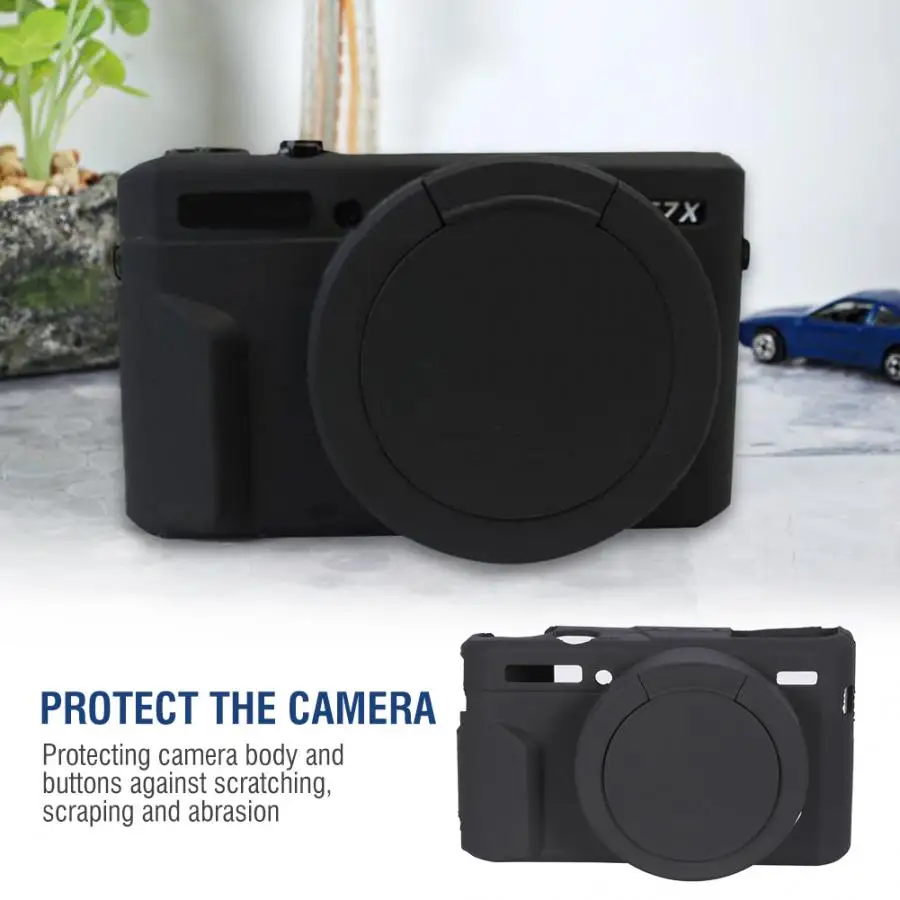 

Lightweight Soft Silicone Camera Case Cage Protector Cover for Canon G7XII /G7X Mark II Camera Case