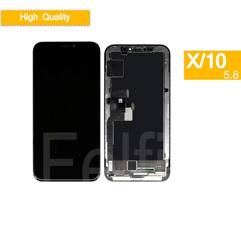 

5pcs DHL LCD complete For iphone X Display Touch Screen Digitizer Replacement Full Assembly for iPhone 10 Ten lcd replacement