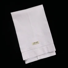 TL008: 12 шт., белое льняное Хлопковое полотенце для ручной работы
