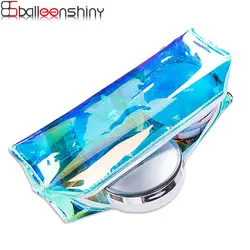 BalleenShiny лазерной прозрачный блеск карандаш косметический хранения сумка творчески хранения Организатор поставок сумка