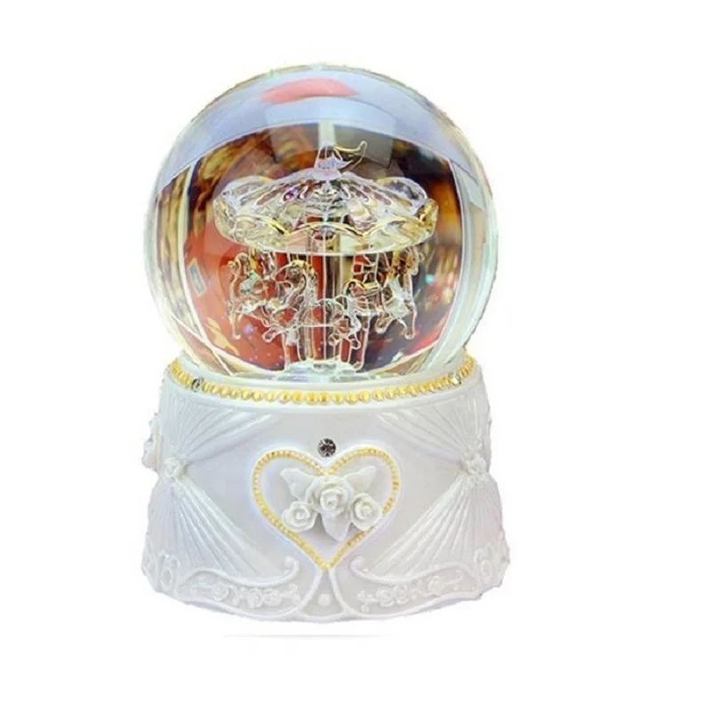 

Caixa De Typewriter Gift Ballerina Muzik Kutusu Note Snow Ball Musica Carousel Caja Musical Boite A Musique Music Box