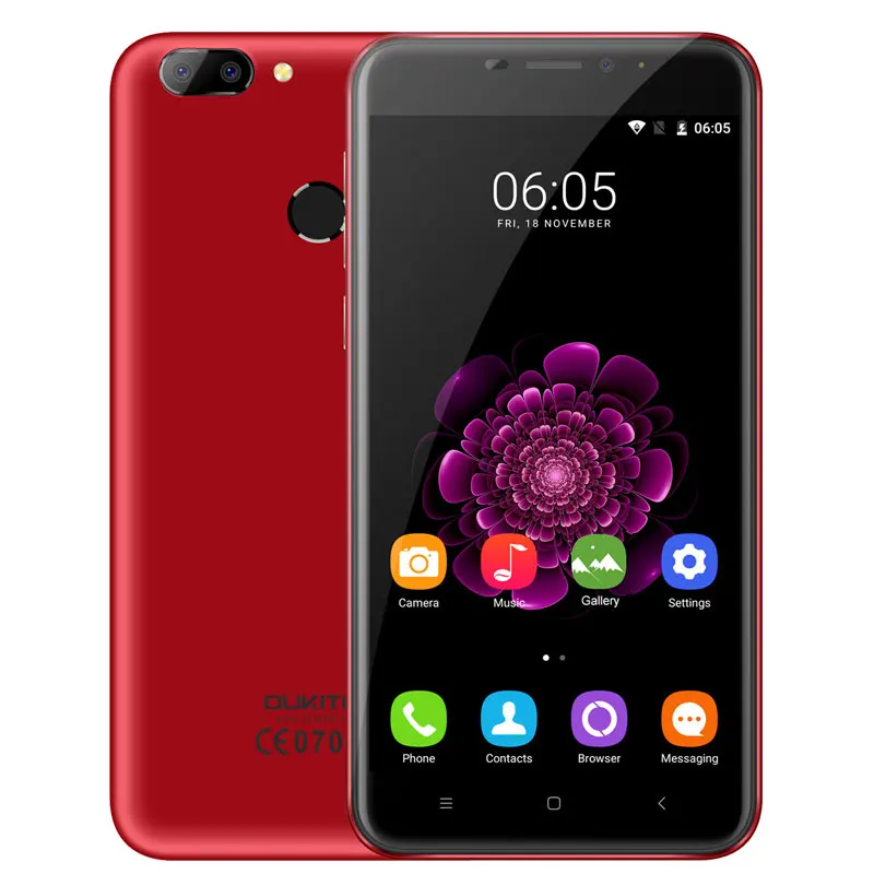 Original Oukitel U20 Plus Smartphone 2GB RAM 16GB ROM Quad Core 5 5 Inch Android 6